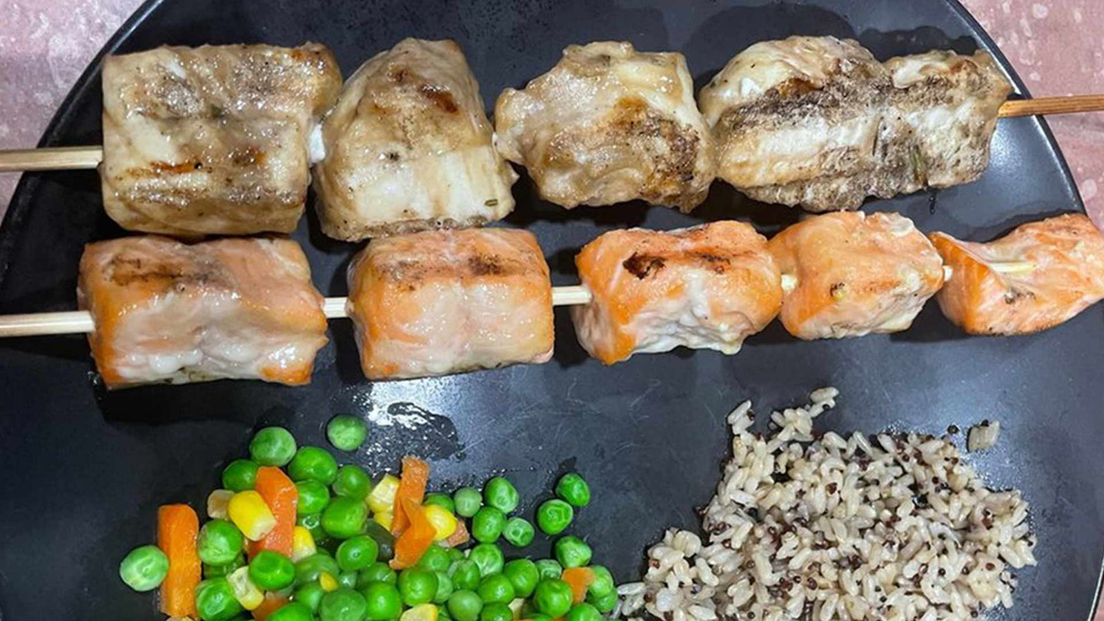 
          
            Savory Rosemary Grilled Halibut Skewers
          
        